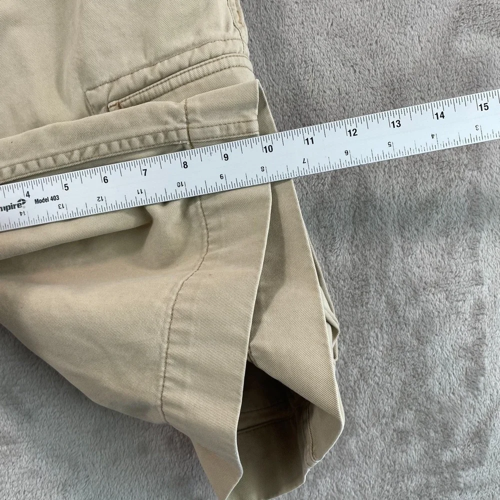 Polo Ralph Lauren 67 Chino‎ Cargo Shorts Men 30 (Tag 32) Beige Outdoors Hike